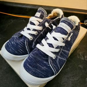 Tommy Bahama Slip-on Navy/White Sneakers Women's size 9.5